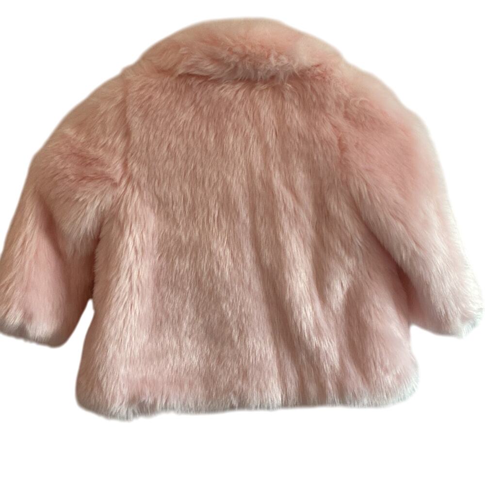 Kid's fur jacket ( Faux)  pink - Picture 4 of 7